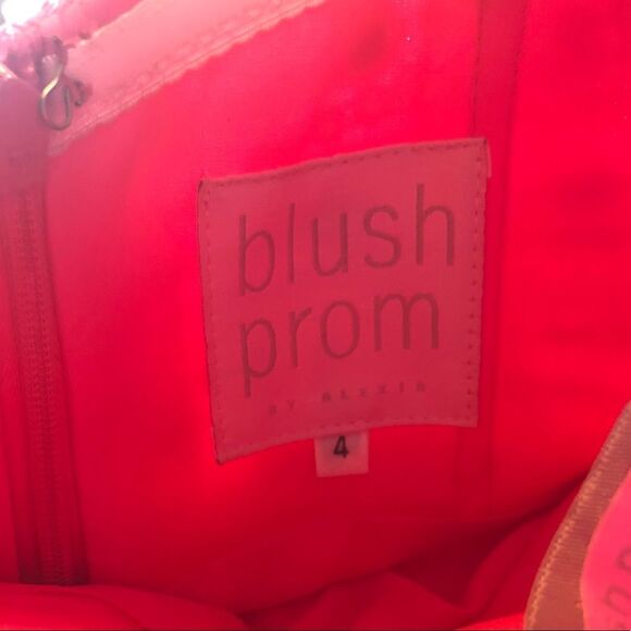 Blush Prom | Hot Pink Strapless Formal Dress - Picture 8 of 11